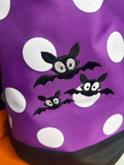 Polka Dot Halloween Buckets